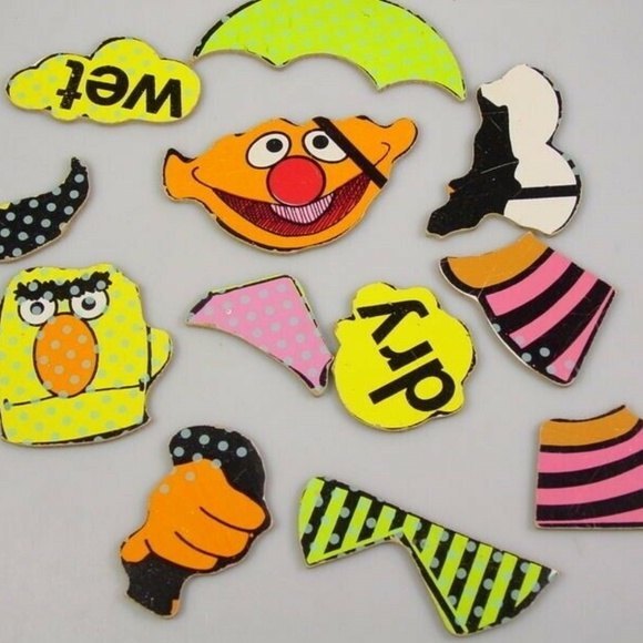 Sesame Street Muppets Bert Ernie board puzzle Play - Picture 2 of 8